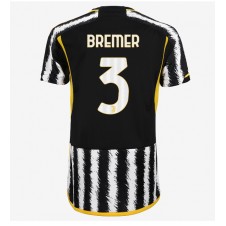 Juventus Gleison Bremer #3 Hemmatröja Dam 2023-24 Korta ärmar